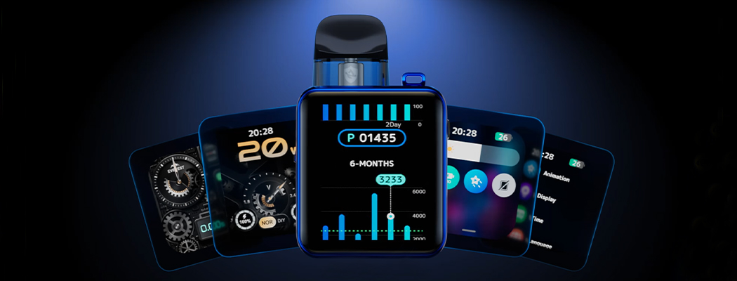 Displej - VooPoo Argus P3 - elektronická cigareta