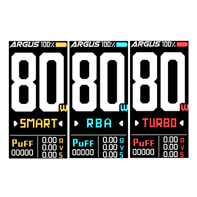 provozní režimy - VooPoo Argus Pro 2 - elektronická cigareta