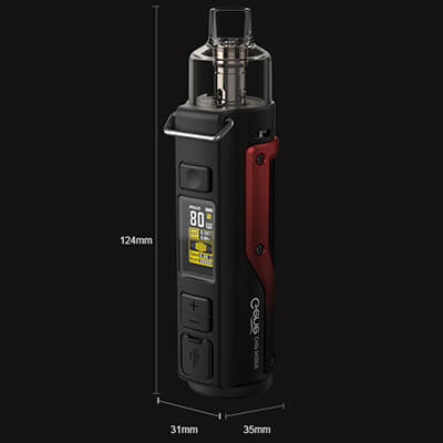 Parametry - VooPoo Argus Pro - elektronická cigareta