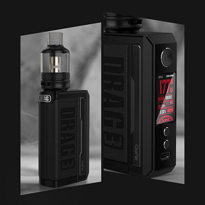 Displej a ovládání - VOOPOO Drag 3 - elektronická cigareta