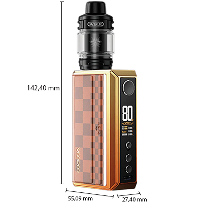 Parametry - VooPoo Drag 5 - elektronicka cigareta