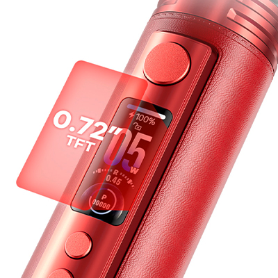 Displej - VooPoo Drag H40 Pro - elektronická cigareta