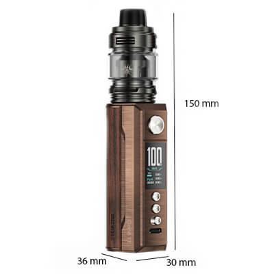 Parametry - VooPoo Drag M100S - elektronicka cigareta