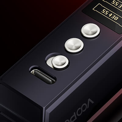 Baterie a výkon - VooPoo Drag M100S MOD - elektronická cigareta