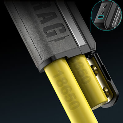 Baterie, výkon a nabíjení - VOOPOO Drag max - elektronická cigareta