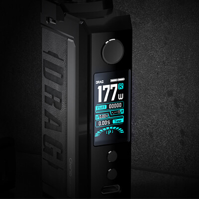Displej a ovládání - VOOPOO Drag max - elektronická cigareta