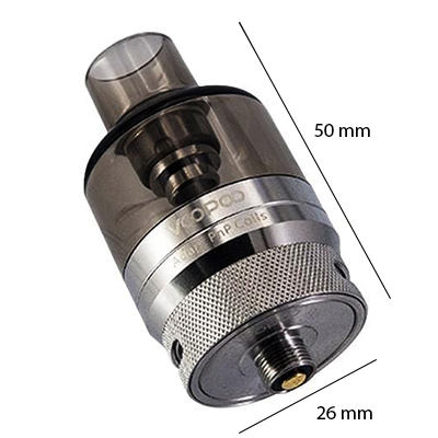 Parametry- VooPoo PnP Pod Tank - elektronicka cigareta