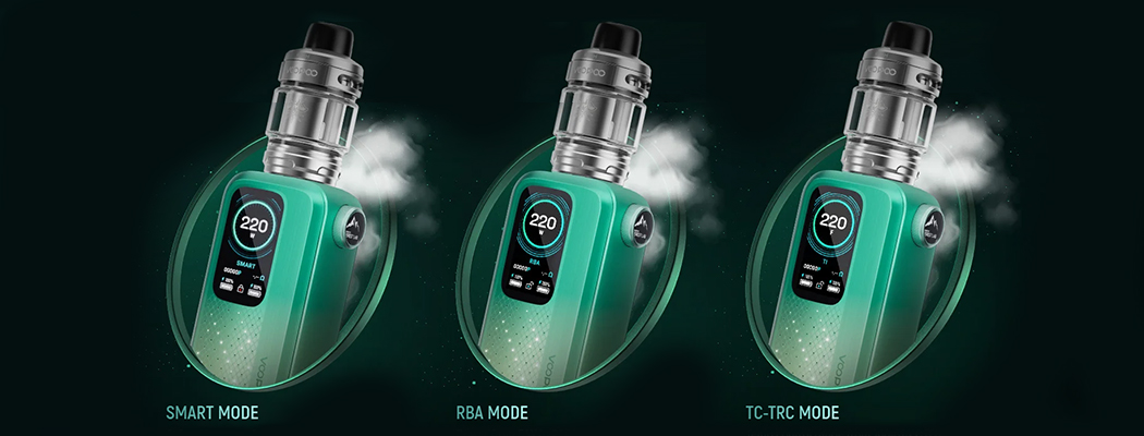 Režimy - VooPoo Vinci Spark 220 w - elektronická cigareta