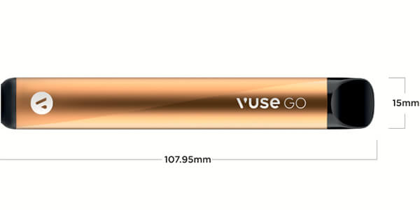Parametry - Vuse Go - elektronická cigareta