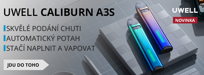 Uwell Caliburn A3S elektronická cigareta