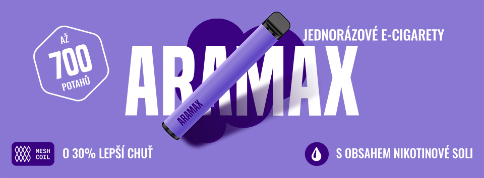 Aramax Bar 700 jednorázové elektronické cigarety