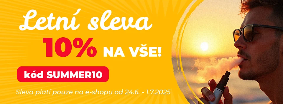 Letní sleva -10% na celý sortiment