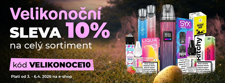 Velikonočn&iacute; sleva 10% na v&scaron;e