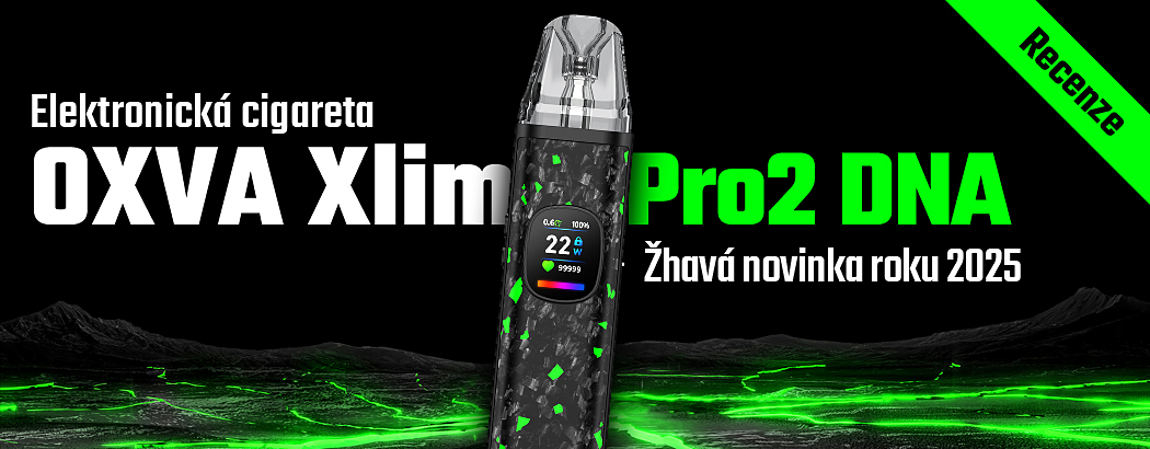 Recenze OXVA Xlim Pro 2 DNA