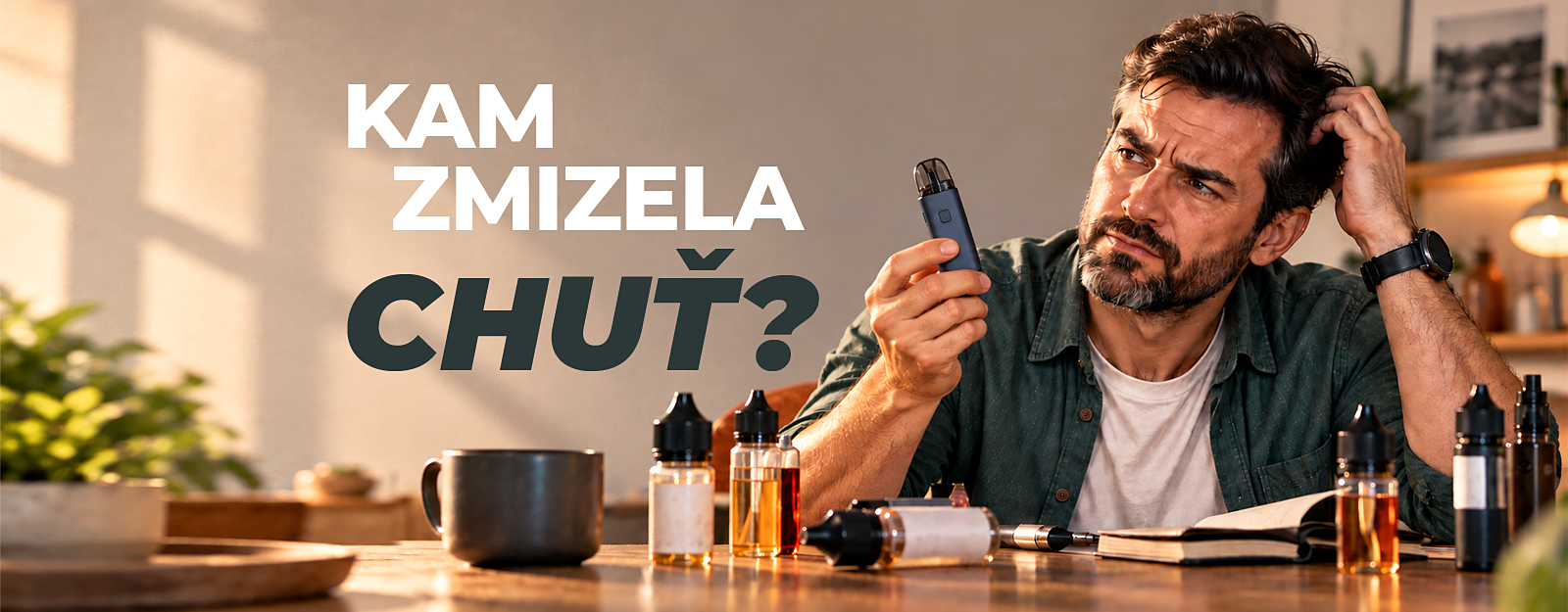 Proč vám oblíbený e-liquid už nechutná? Příčiny a co vyzkoušet