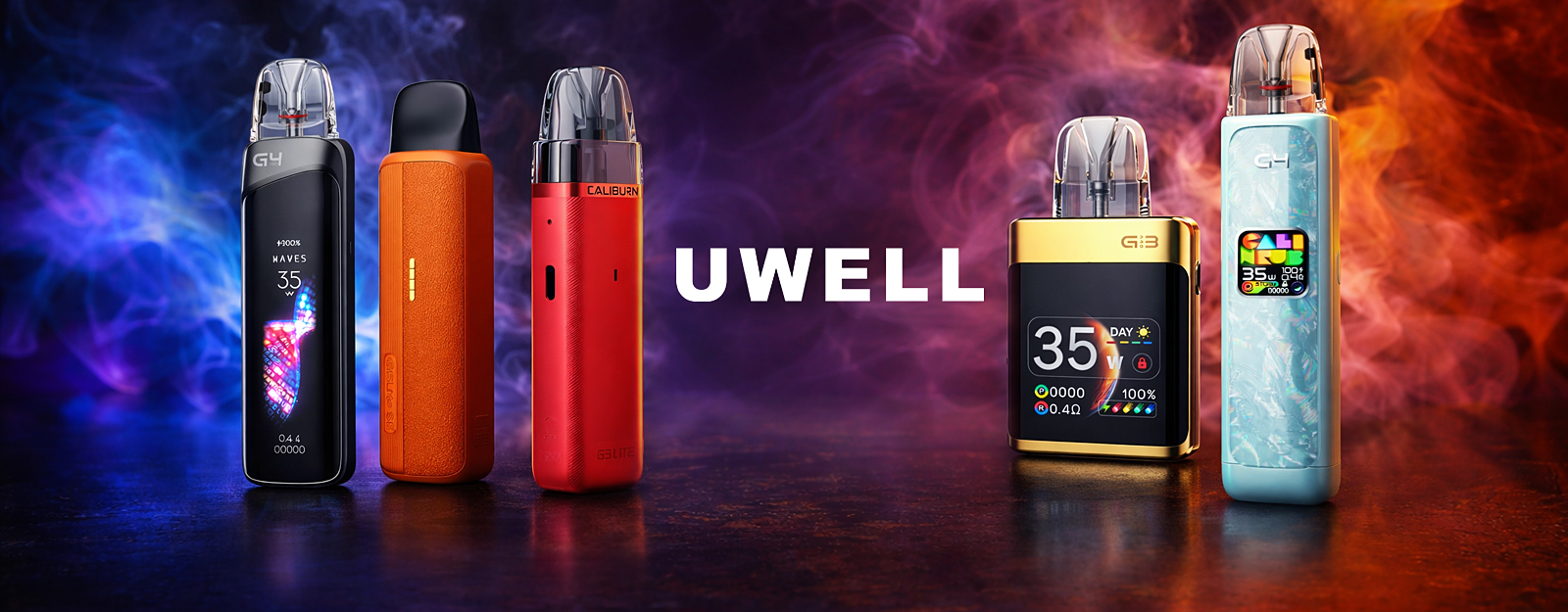 UWELL – značka, která změnila svět POD systémů