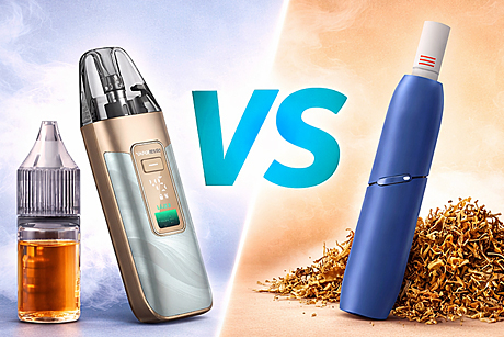 Elektronická cigareta vs. zahřívaný tabák: Co dává větší smysl?