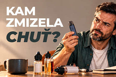 Proč vám oblíbený e-liquid už nechutná? Příčiny a co vyzkoušet
