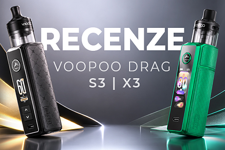 VooPoo Drag X3 vs. Drag S3: recenze, srovnání a rozdíly
