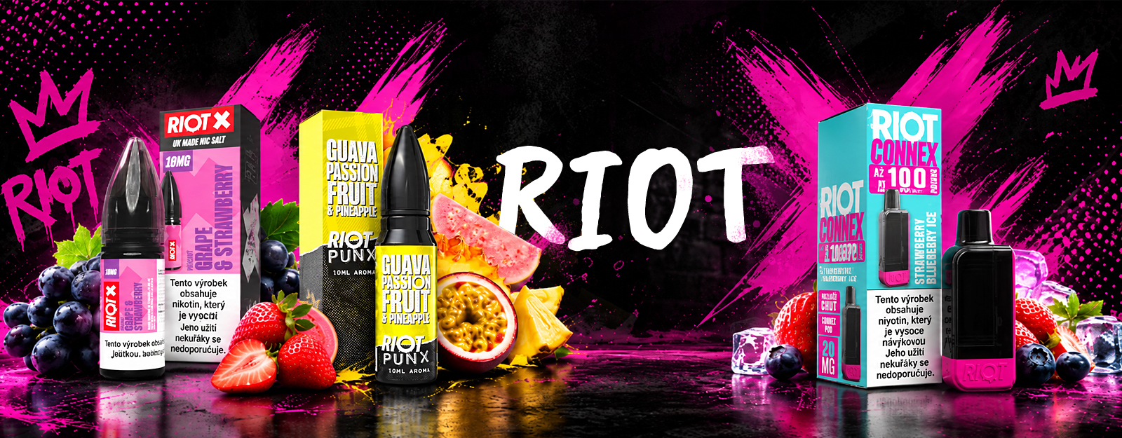 Riot Squad: příběh britské značky a vlastního vývoje příchutí
